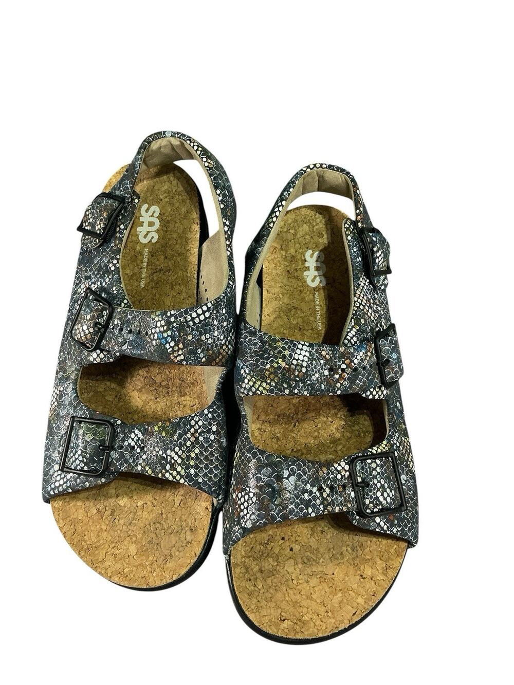 SAS Relaxed Coastal Sandals Comfort Gorpcore Cottage Size 9.5 M